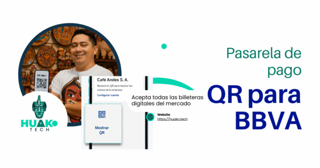 Pasarela de pago QR para BBVA